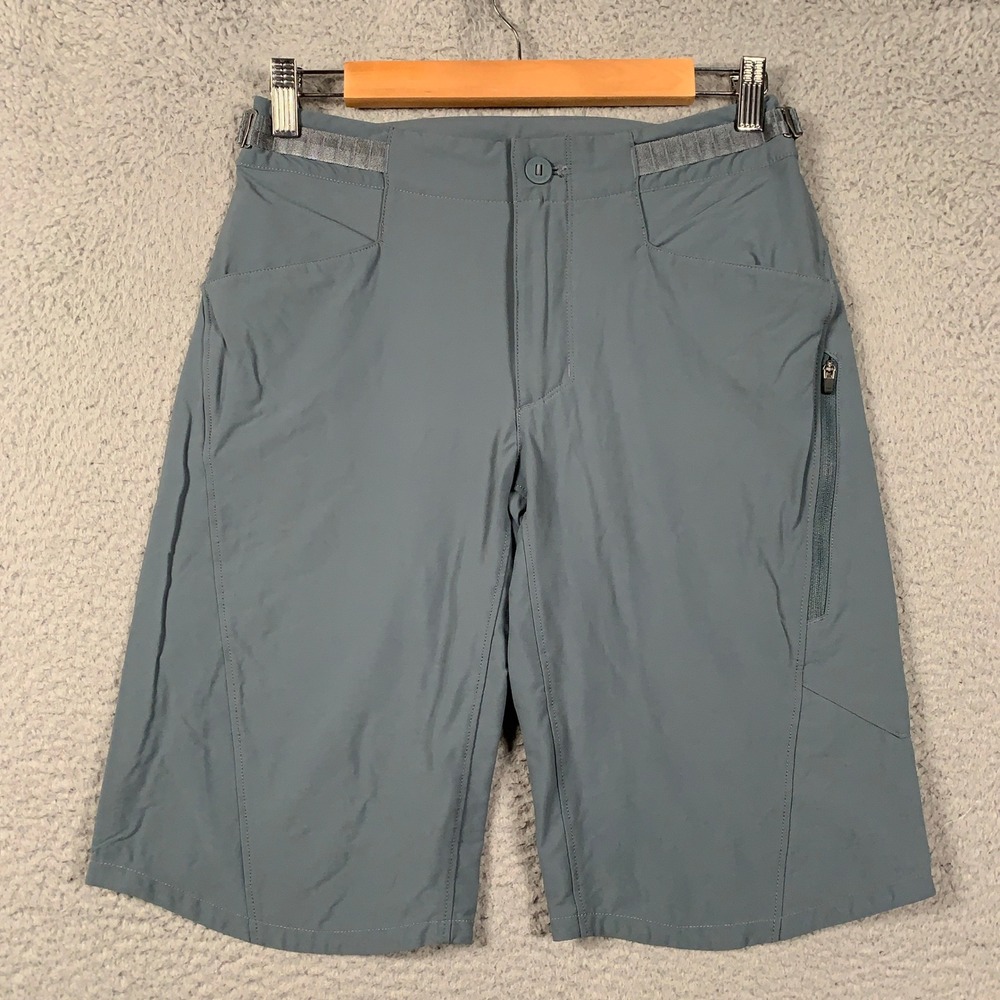 Patagonia Dirt Craft Bike Shorts Men 28 Blue Gray MTB Trail Hiking Performance